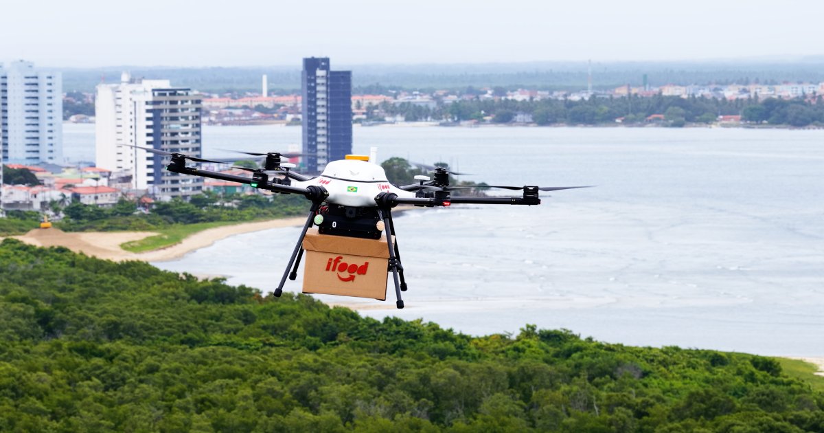 iFood investe na Speedbird Aero e planeja rota de drones na Grande SP