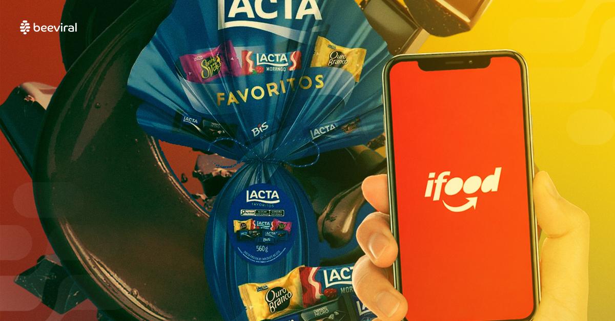 Lacta, iFood e Beeviral criam programa de indicação para impulsionar vendas na Páscoa